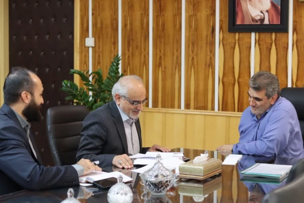 دیدار سرپرست دانشگاه فرهنگیان سمنان با محمد جواد کولیوند، استاندار سمنان 2