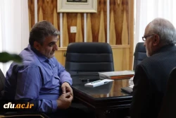 دیدار سرپرست دانشگاه فرهنگیان سمنان با محمد جواد کولیوند، استاندار سمنان 5