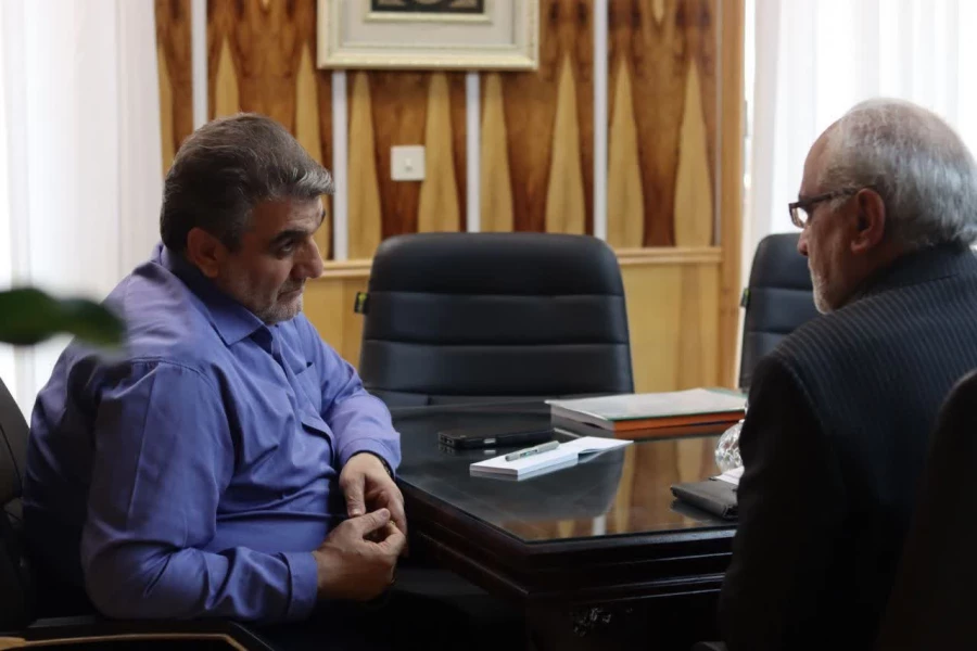 دیدار سرپرست دانشگاه فرهنگیان سمنان با محمد جواد کولیوند، استاندار سمنان 5