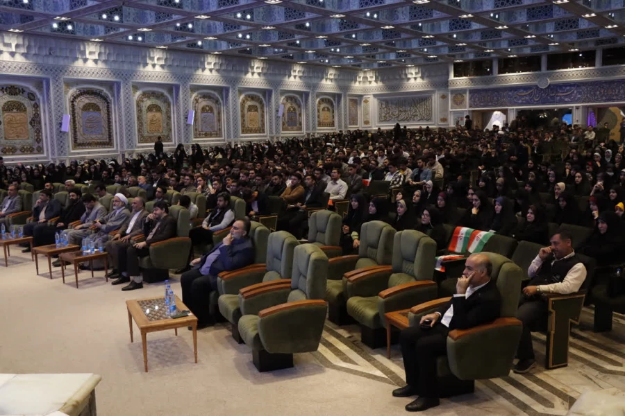 دهمین گردهمایی تشکل های دانشجویی دانشگاه فرهنگیان همزمان 2