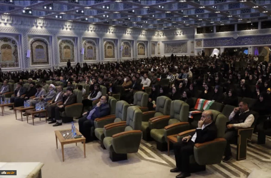 برگزاری افتتاحیه دهمین گردهمایی تشکل های دانشجویی دانشگاه فرهنگیان هم زمان با اختتامیه جشنواره ملی حرکت، رویش و رسش قلم در خراسان رضوی 
 3