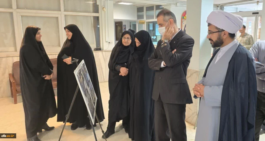 افتتاح نمایشگاه ۱۳ آبان ماه در دانشگاه فرهنگیان کرمان 2