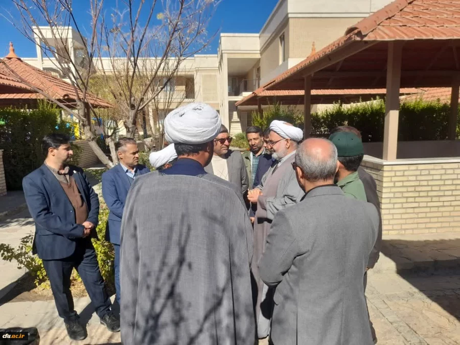 بازدید معاون اجتماعی و زیارت استانداری خراسان رضوی و فرماندار گلبهار از محل برگزاری جشنواره کشوری تدریس برتر دانشگاه فرهنگیان 2