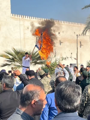 حضور پر شور دانشگاهیان دانشگاه فرهنگیان استان بوشهر در راهپیمایی 13 آبان ماه  17