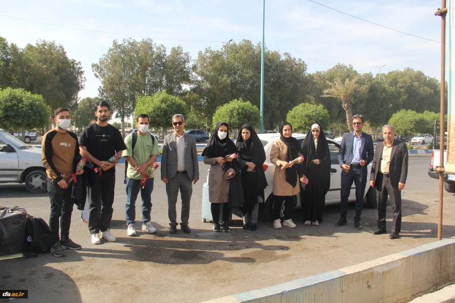 افتخارآفرینی دانشجومعلمان دانشگاه فرهنگیان استان هرمزگان در مرحله کشوری جشنواره تدریس برتر به میزبانی مشهد مقدس _ آبان ۱۴۰۴ 7