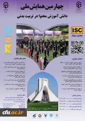 چهارمین همایش ملی دانش آموزش محتوا در تربیت بدنی (pck)- استان تهران- 26آذر