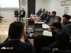 برگزاری جلسه تخصصی تحلیل ارزیابی عملکرد دانشگاه در مرکز نظارت، ارزیابی و تضمین کیفیت 2