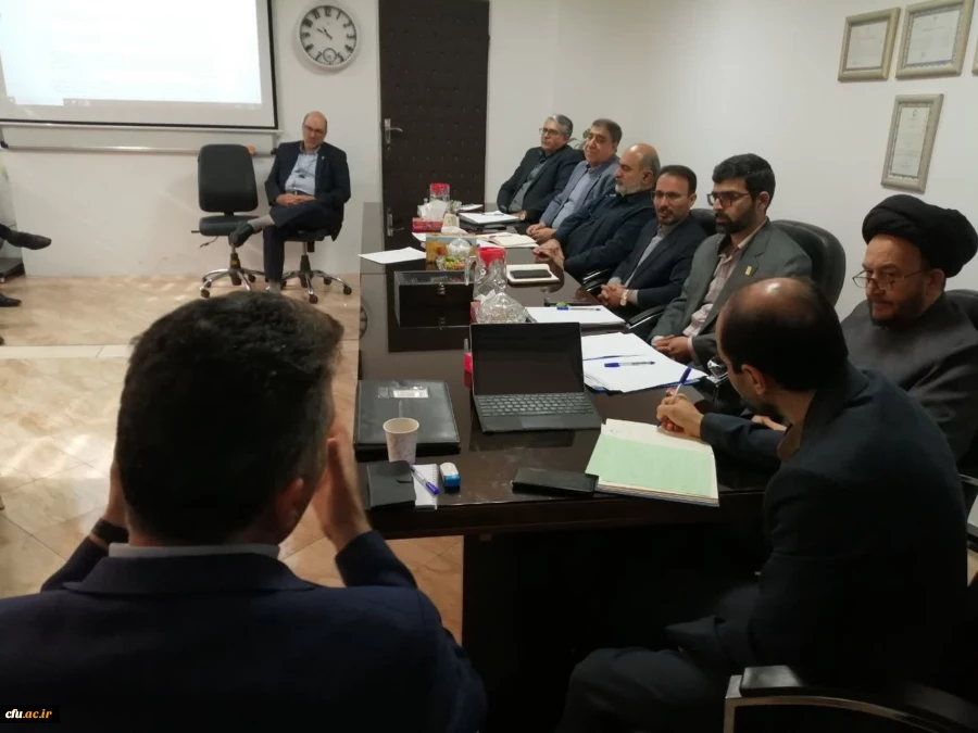 برگزاری جلسه تخصصی تحلیل ارزیابی عملکرد دانشگاه در مرکز نظارت، ارزیابی و تضمین کیفیت 2