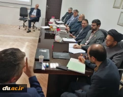 برگزاری جلسه تخصصی تحلیل ارزیابی عملکرد دانشگاه در مرکز نظارت، ارزیابی و تضمین کیفیت 3
