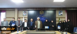 مراسم تکریم و معارفه سرپرست دانشکده علوم تربیتی ،معاون آموزشی و پژوهشی و نماینده امور زنان دانشگاه فرهنگیان استان 2
