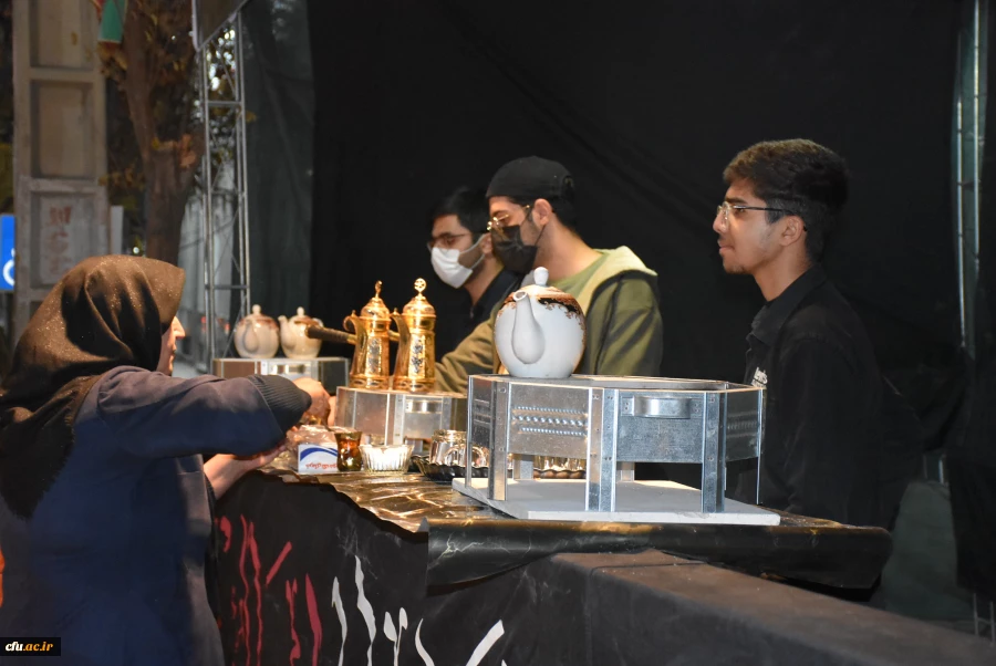 برپایی موکب عزای فاطمی در دانشگاه فرهنگیان استان چهارمحال و بختیاری  15