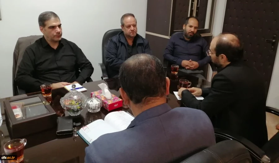 نشست مشترک مرکز نظارت، ارزیابی و تضمین کیفیت و اداره کل حراست سازمان مرکزی دانشگاه فرهنگیان برگزار شد 2