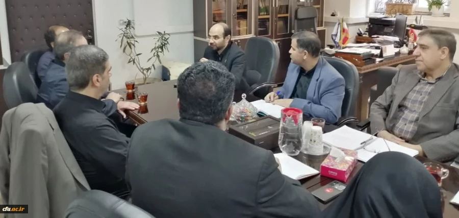 نشست مشترک مرکز نظارت، ارزیابی و تضمین کیفیت و اداره کل حراست سازمان مرکزی دانشگاه فرهنگیان برگزار شد 2