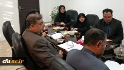 نشست مشترک مرکز نظارت، ارزیابی و تضمین کیفیت و اداره کل حراست سازمان مرکزی دانشگاه فرهنگیان برگزار شد 2