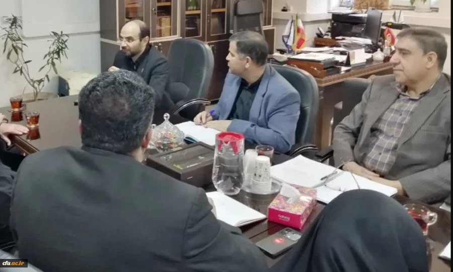 نشست مشترک مرکز نظارت، ارزیابی و تضمین کیفیت و اداره کل حراست سازمان مرکزی دانشگاه فرهنگیان برگزار شد 3