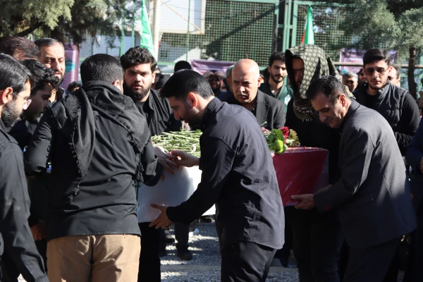 پیکر مطهر شهید گمنام در پردیس ایت الله خامنه ای گرگان تدفین شد 3