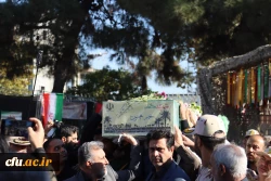 پیکر مطهر شهید گمنام در پردیس ایت الله خامنه ای گرگان تدفین شد 4