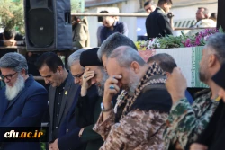 پیکر مطهر شهید گمنام در پردیس ایت الله خامنه ای گرگان تدفین شد 6