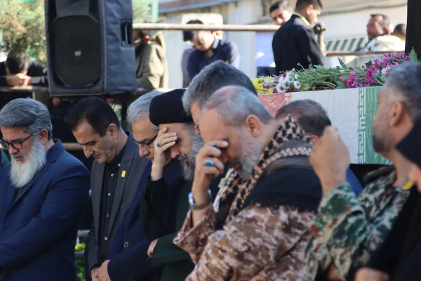 پیکر مطهر شهید گمنام در پردیس ایت الله خامنه ای گرگان تدفین شد 6