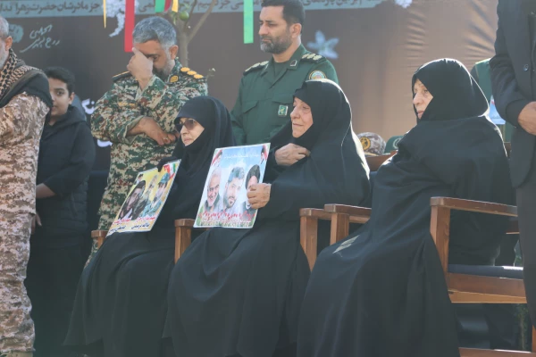 پیکر مطهر شهید گمنام در پردیس ایت الله خامنه ای گرگان تدفین شد 8