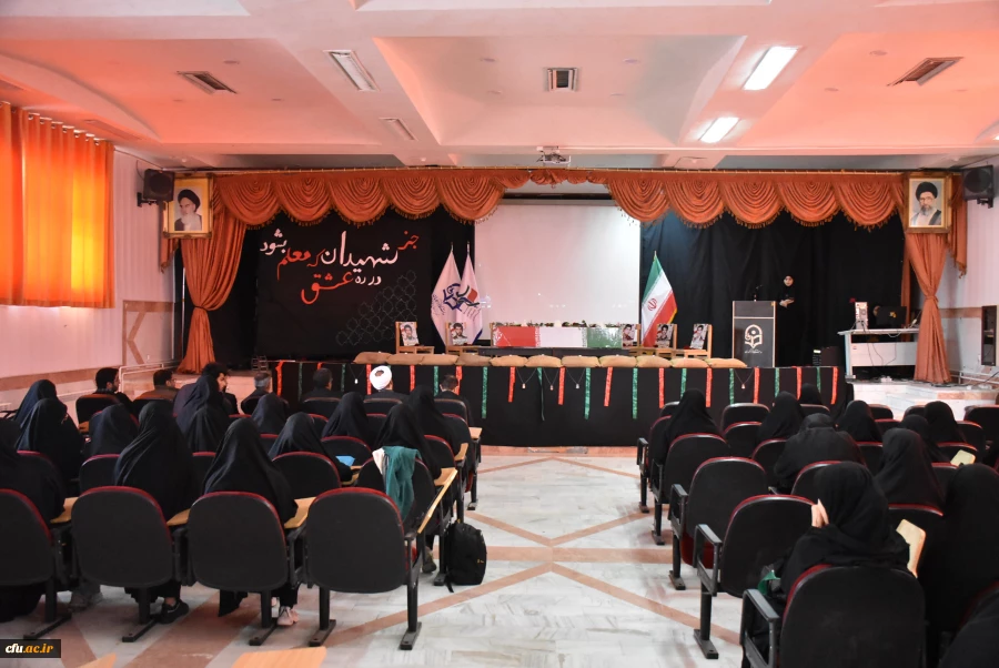 آرامشِ آسمانی در آغوشِ دانشگاه فرهنگیان؛ لحظه ای که یک شهید گمنام دل های دانشجویان را به تپش انداخت
 6