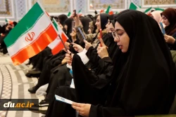 میثاق معلمی در حرم، زیباترین عهد دانشجویان پردیس شهید هاشمی نژاد دانشگاه فرهنگیان 5