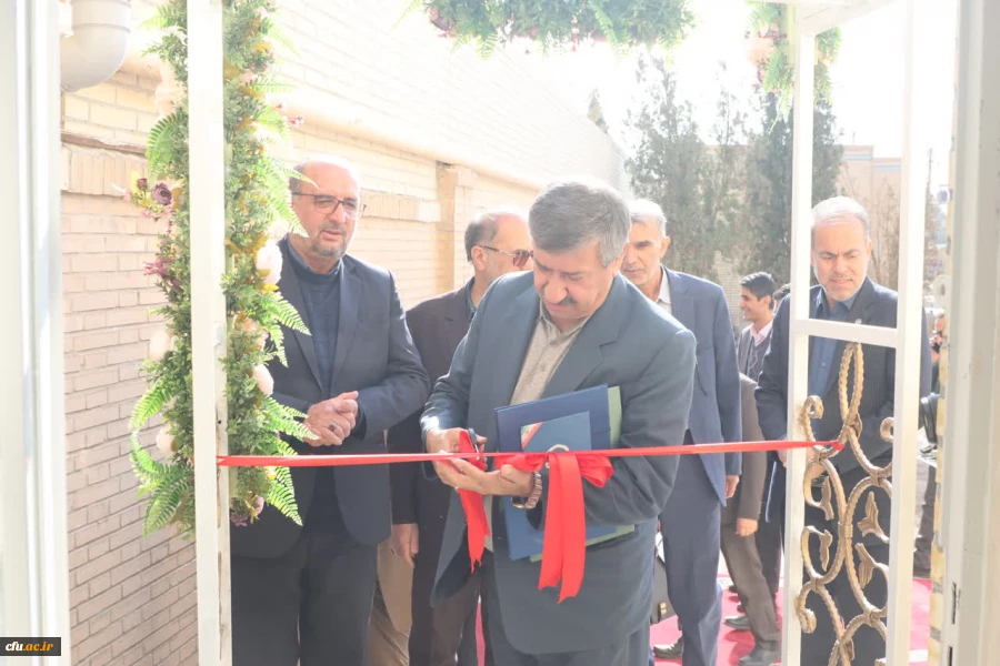 افتتاح طرح توسعه و گسترش سلف دانشجویی پردیس خواهران دانشگاه فرهنگیان یزد  5
