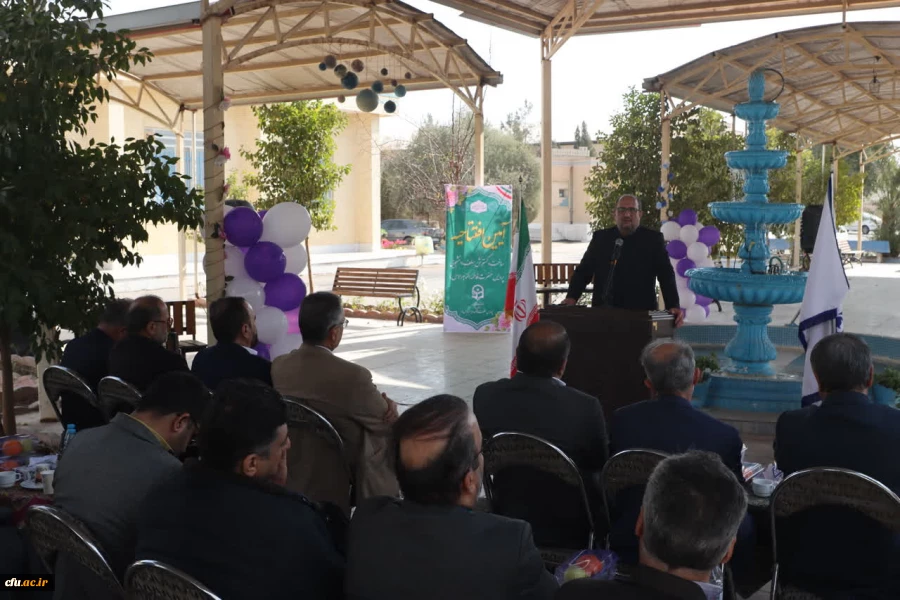 افتتاح طرح توسعه و گسترش سلف دانشجویی پردیس خواهران دانشگاه فرهنگیان یزد  6