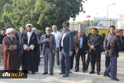 آیین تشییع و تدفین شهید گمنام ، درحال « برگزاری »
شهید گمنام، مهمان پردیس شهید بهشتی دانشگاه فرهنگیان هرمزگان 15