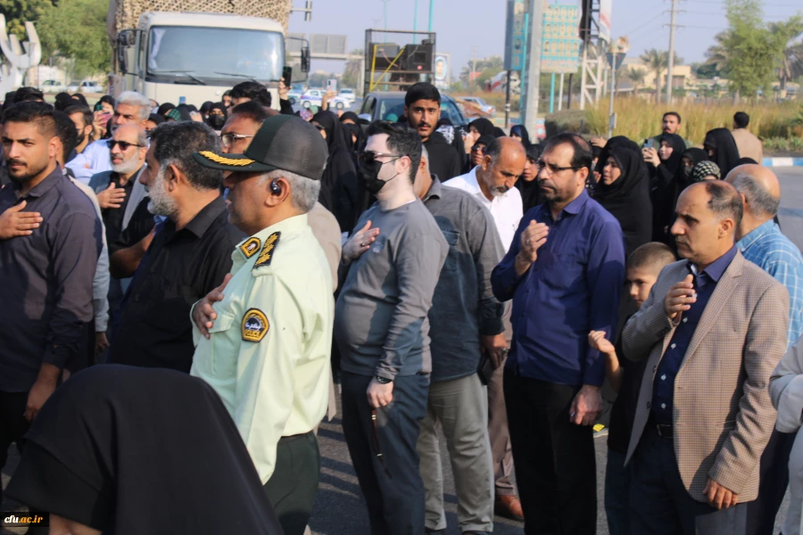 آیین تشییع و تدفین شهید گمنام ، درحال « برگزاری »
شهید گمنام، مهمان پردیس شهید بهشتی دانشگاه فرهنگیان هرمزگان 6