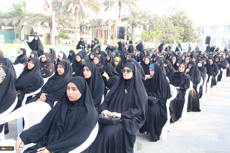 آیین تشییع و تدفین شهید گمنام ، درحال « برگزاری »
شهید گمنام، مهمان پردیس شهید بهشتی دانشگاه فرهنگیان هرمزگان 35