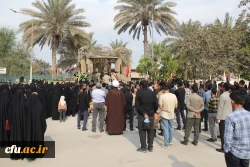 در۱۳ آذرماه، دانشگاه فرهنگیان هرمزگان ، پردیس شهید بهشتی  میزبان بوی عطر شهادت شد. 5