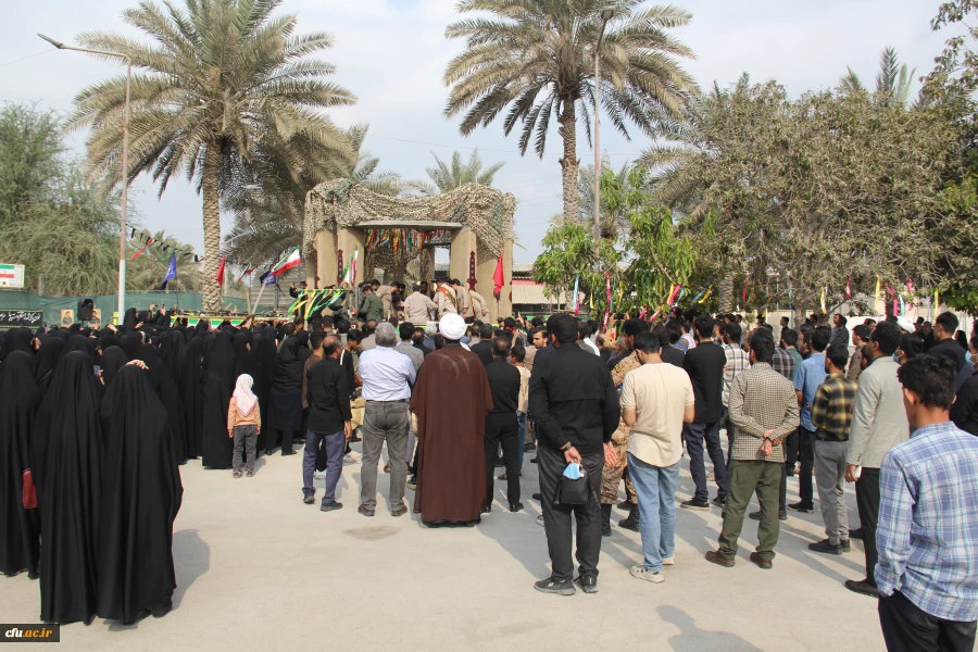 در۱۳ آذرماه، دانشگاه فرهنگیان هرمزگان ، پردیس شهید بهشتی  میزبان بوی عطر شهادت شد. 5