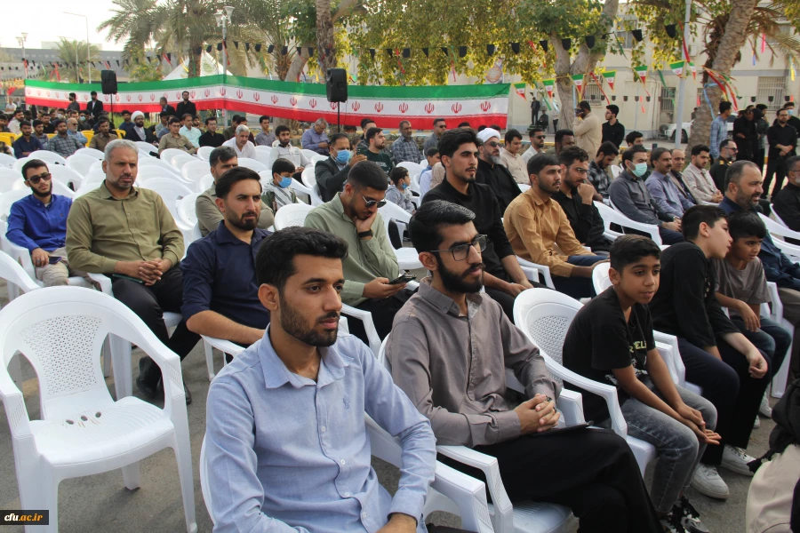 در۱۳ آذرماه، دانشگاه فرهنگیان هرمزگان ، پردیس شهید بهشتی  میزبان بوی عطر شهادت شد. 8