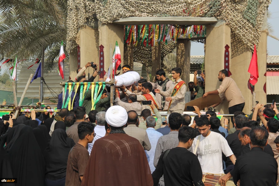 در۱۳ آذرماه، دانشگاه فرهنگیان هرمزگان ، پردیس شهید بهشتی  میزبان بوی عطر شهادت شد. 31