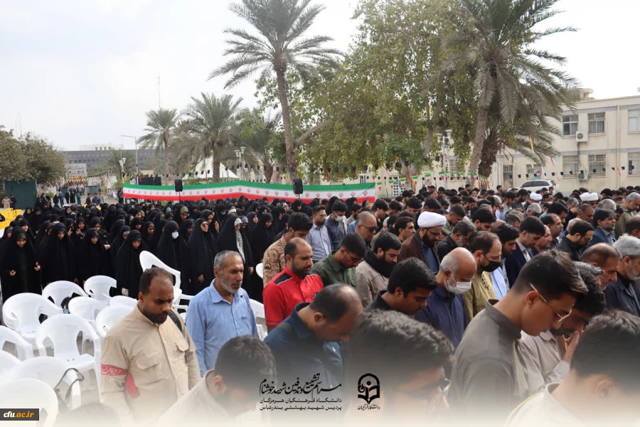 در۱۳ آذرماه، دانشگاه فرهنگیان هرمزگان ، پردیس شهید بهشتی  میزبان بوی عطر شهادت شد. 38