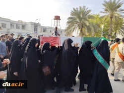 در۱۳ آذرماه، دانشگاه فرهنگیان هرمزگان، میزبان بوی عطر شهادت شد. 11