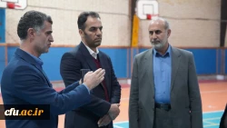 بازدید مدیرکل تربیت بدنی دانشگاه فرهنگیان از امکانات و تجهیزات ورزشی دانشگاه فرهنگیان مازندران 3