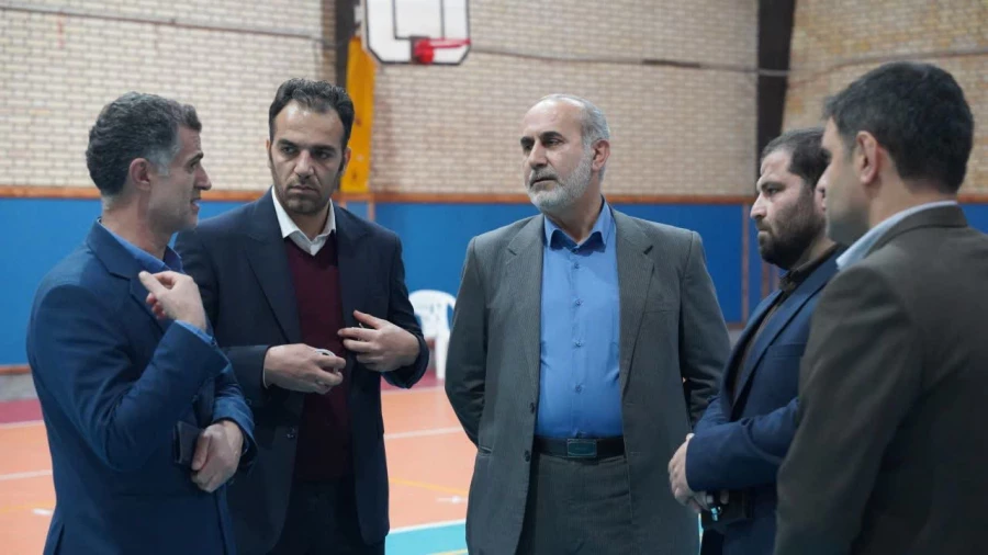 بازدید مدیرکل تربیت بدنی دانشگاه فرهنگیان از امکانات و تجهیزات ورزشی دانشگاه فرهنگیان مازندران 9