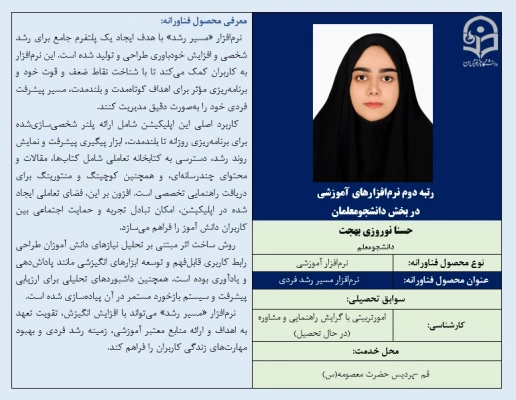 برگزیدگان بخش نرم افزار در نمایشگاه فن بازار 1404 7