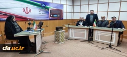 حضور سرپرست دانشگاه فرهنگیان استان در برنامه رادیو اردبیل 2