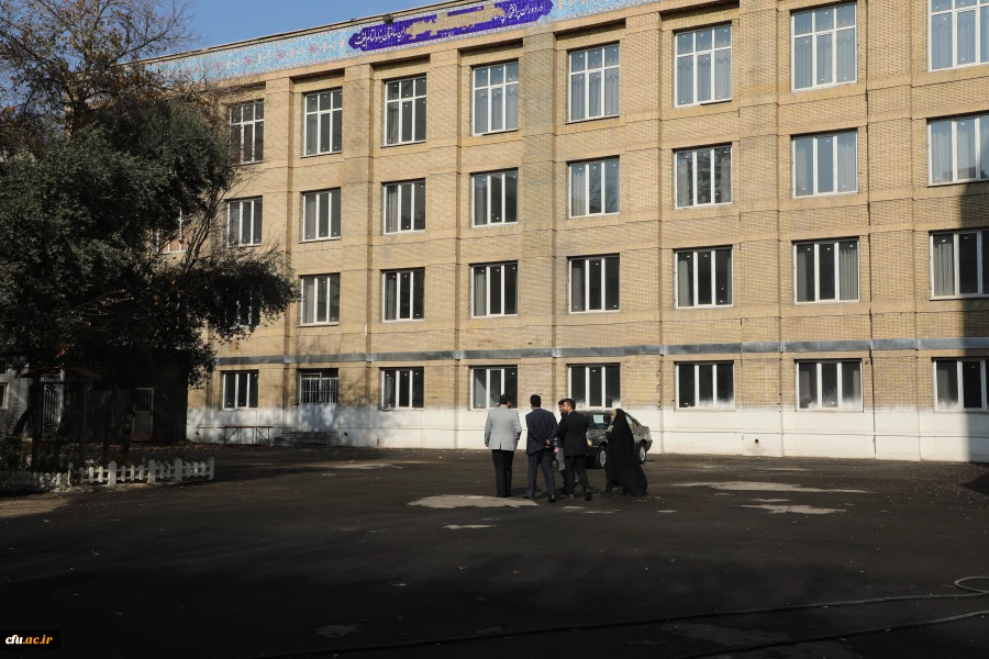 بازدید اولیه مدیران بنیاد برکت از خوابگاه متأهلی دانشگاه فرهنگیان استان تهران 2