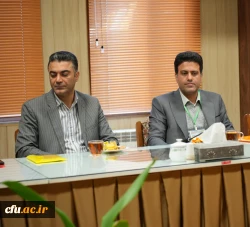 نشست معاون پژوهش و فناوری با اعضای هیأت علمی و معارفه سرپرست دانشکده علوم تربیتی دانشگاه فرهنگیان مازندران
 12