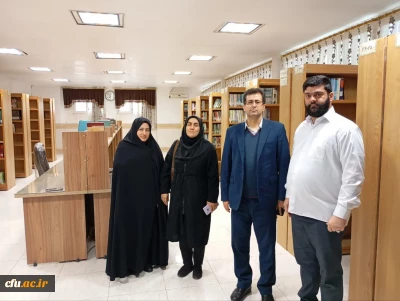 بازدید مسئولان سازمان مرکزی از کتابخانه های دانشگاه فرهنگیان قم با هدف گسترش زیرساخت دیجیتال سازی کتابخانه ها