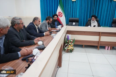 دیدار سرپرست دانشگاه فرهنگیان کهگیلویه و بویراحمد با نماینده ولی فقیه در استان