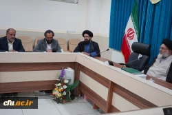 دیدار سرپرست دانشگاه فرهنگیان استان با آیت ا... سید نصیر حسینی نماینده ولی فقیه در استان کهگیلویه و بویراحمد 4