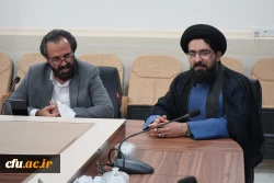 دیدار سرپرست دانشگاه فرهنگیان استان با آیت ا... سید نصیر حسینی نماینده ولی فقیه در استان کهگیلویه و بویراحمد 5