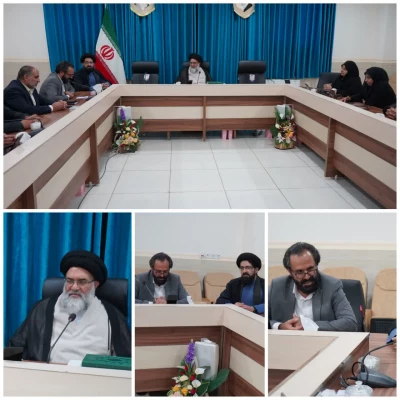 دیدار سرپرست دانشگاه فرهنگیان استان با آیت ا... سید نصیر حسینی نماینده ولی فقیه در استان کهگیلویه و بویراحمد 6