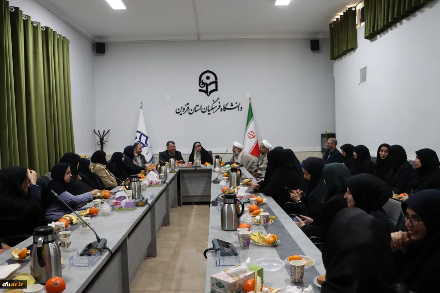 بازدید فاطمه محمدبیگی نماینده حوزه انتخابیه قزوین، آبیک و البرز در مجلس شورای اسلامی از دانشگاه فرهنگیان قزوین و بررسی چالش های آموزشی و مسائل بانوان 5