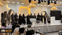 جشن ازدواج 27 زوج دانشجو معلم دانشگاه فرهنگیان استان گیلان 3